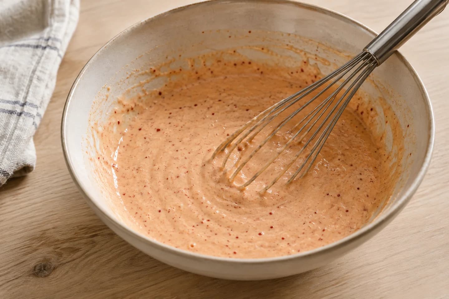 Kimchi Scallion Pancakes with Soy Dipping Sauce: In a large bowl, whisk the all-purpose flour, rice flour, baking powder, salt, and gochugaru
