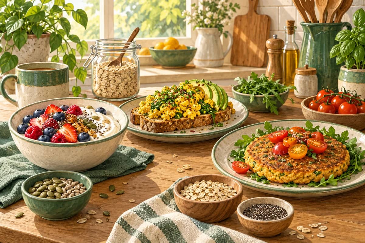 High-Protein Vegetarian Breakfasts Without Powder