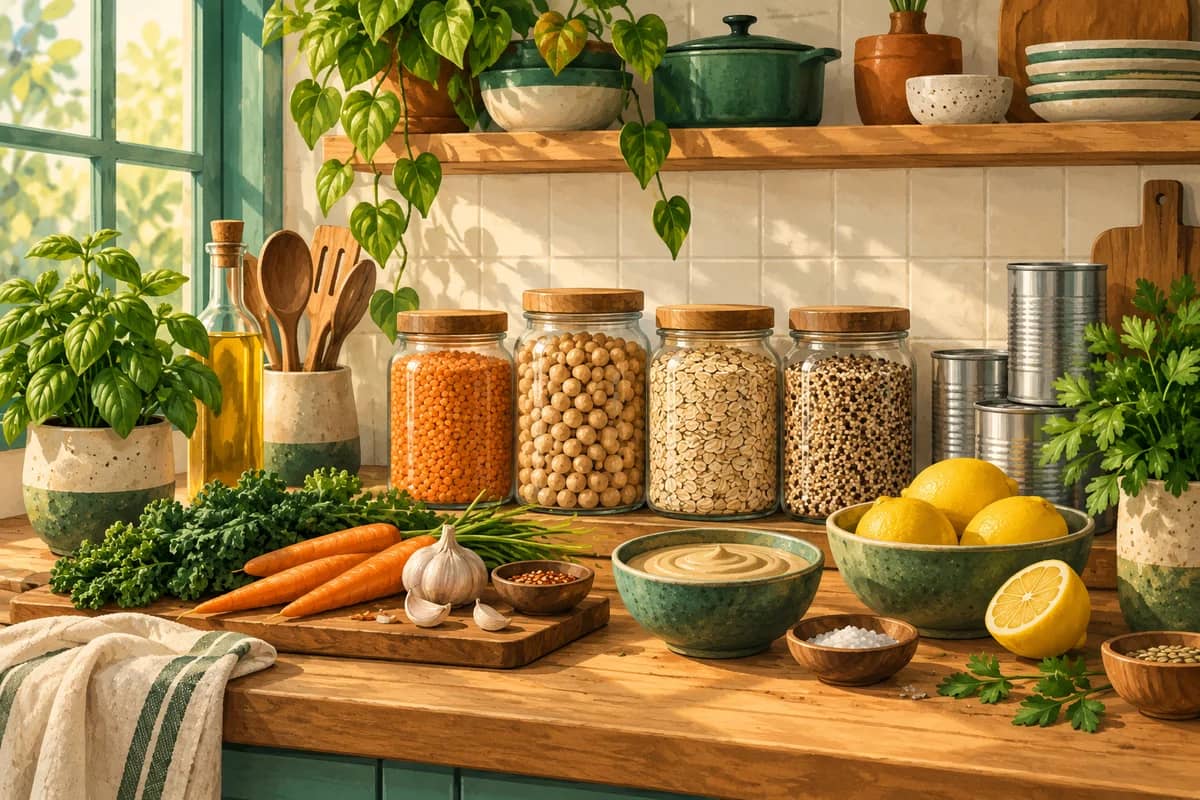 Pantry Staples for Plant-Based Meal Prep