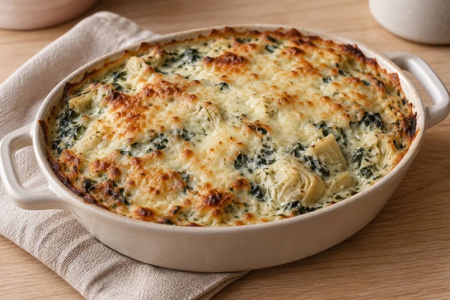 Baked Spinach Artichoke Dip