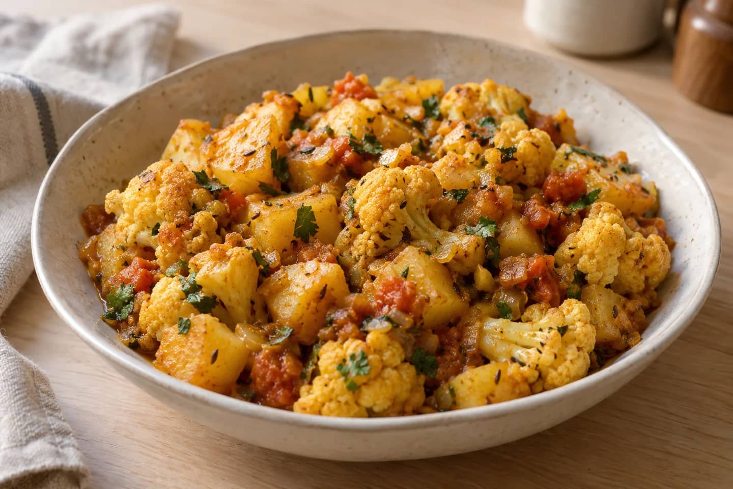 Cauliflower Potato Aloo Gobi