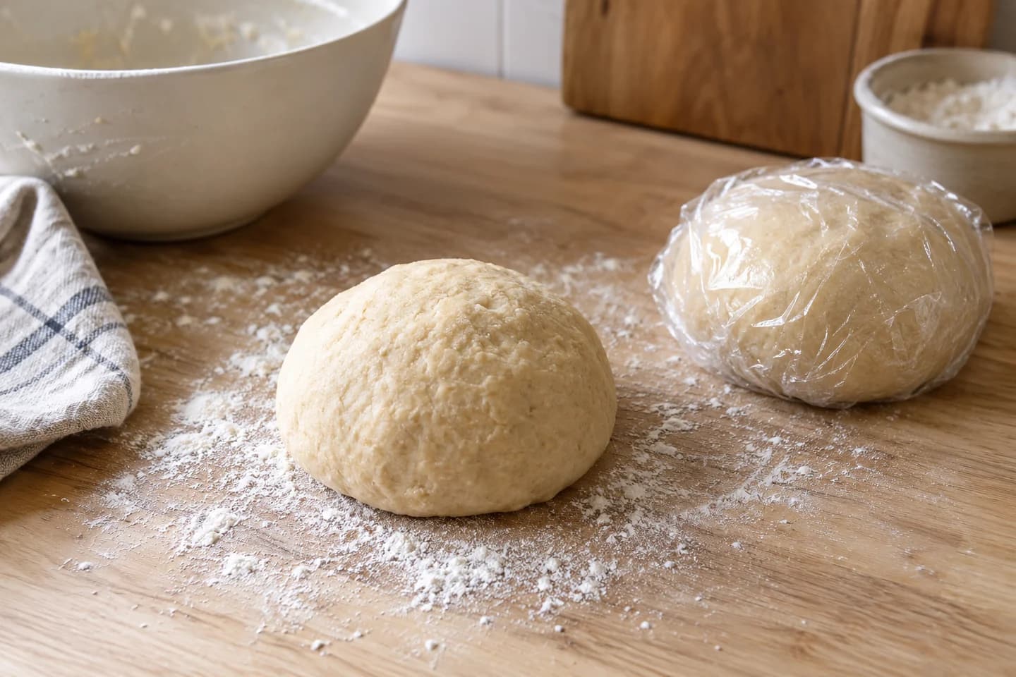 Cheddar Leek & Potato Hand Pies: Knead the dough on a lightly floured surface for 1 minute until smooth, wrap, and chill 20 minutes while you cook the filling