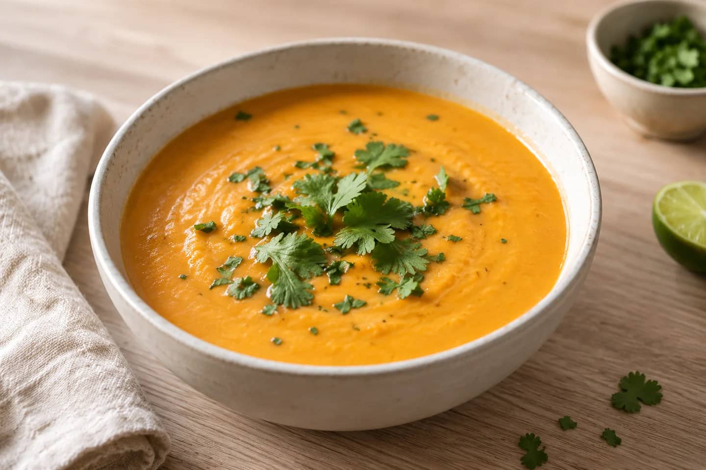 Coconut Sweet Potato Soup