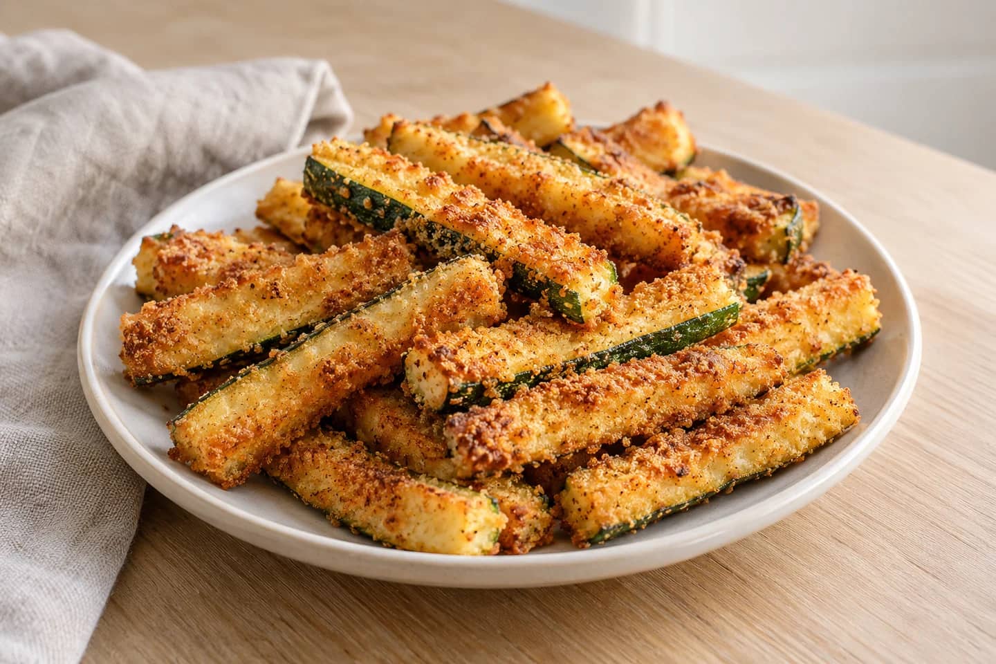 Crispy Baked Zucchini Fries