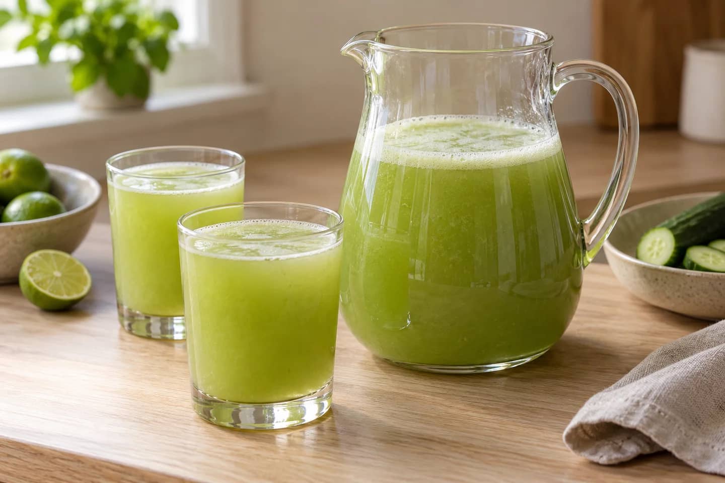 Cucumber Mint Lime Cooler