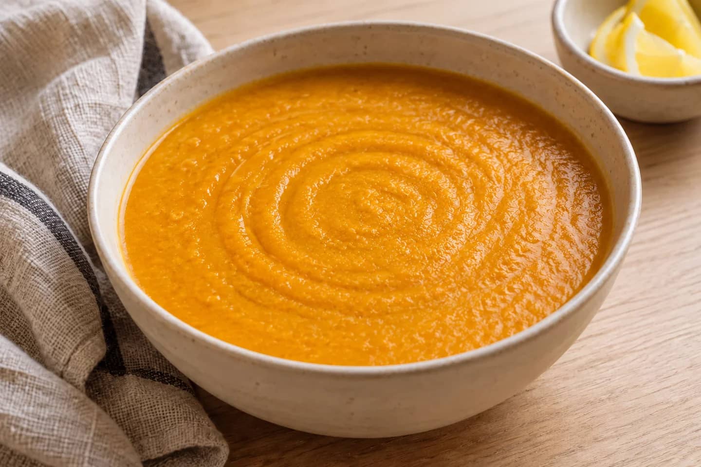 Ginger Carrot Lentil Soup