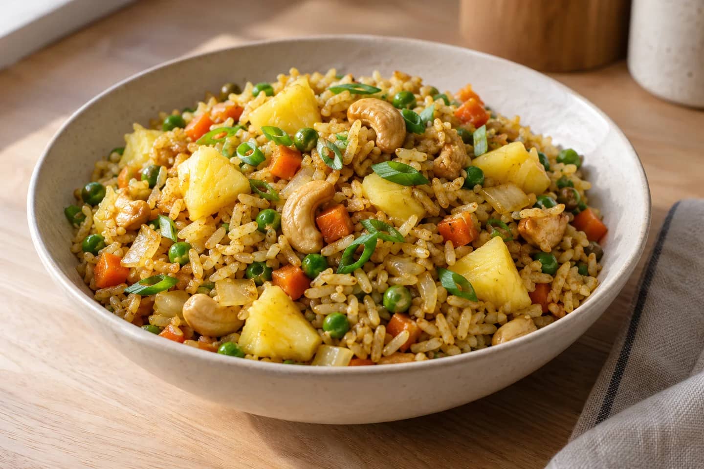 Pineapple Cashew Fried Rice