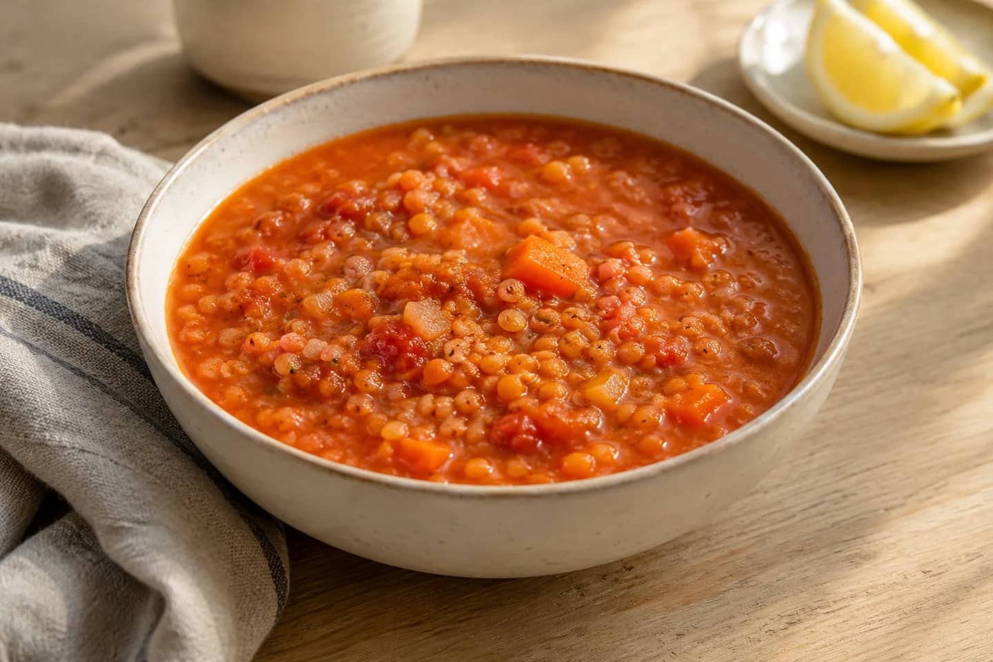 Red Lentil Tomato Soup