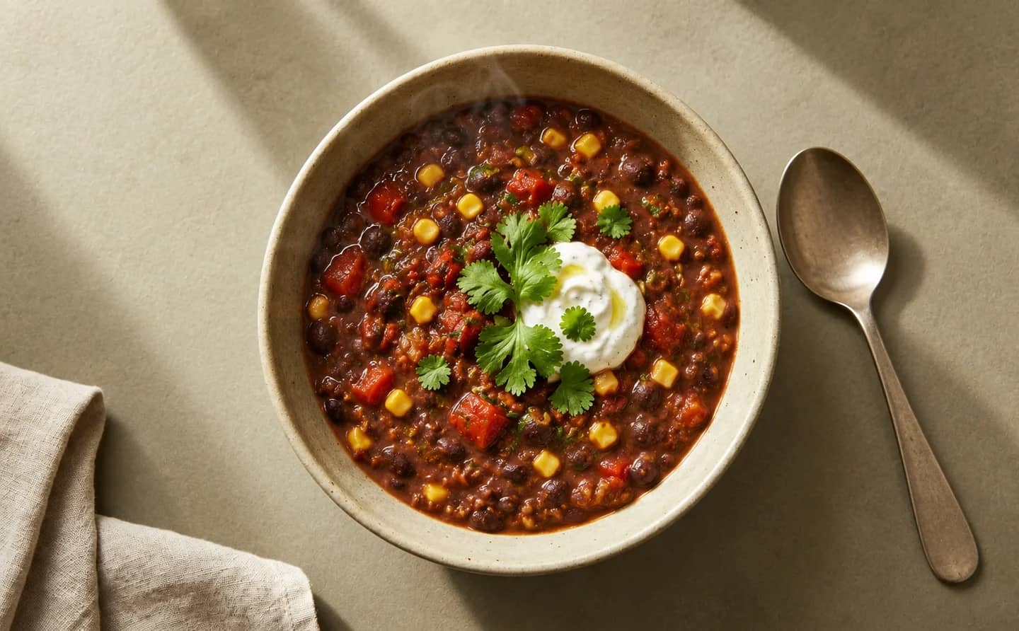 Smoky Chipotle Black Bean Stew
