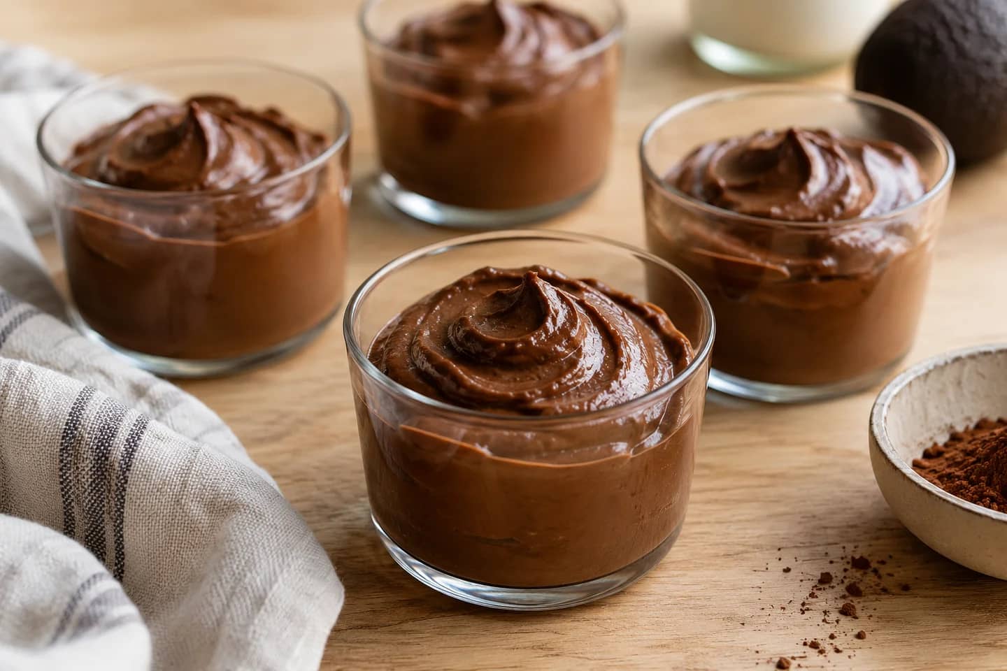 Vegan Chocolate Avocado Mousse
