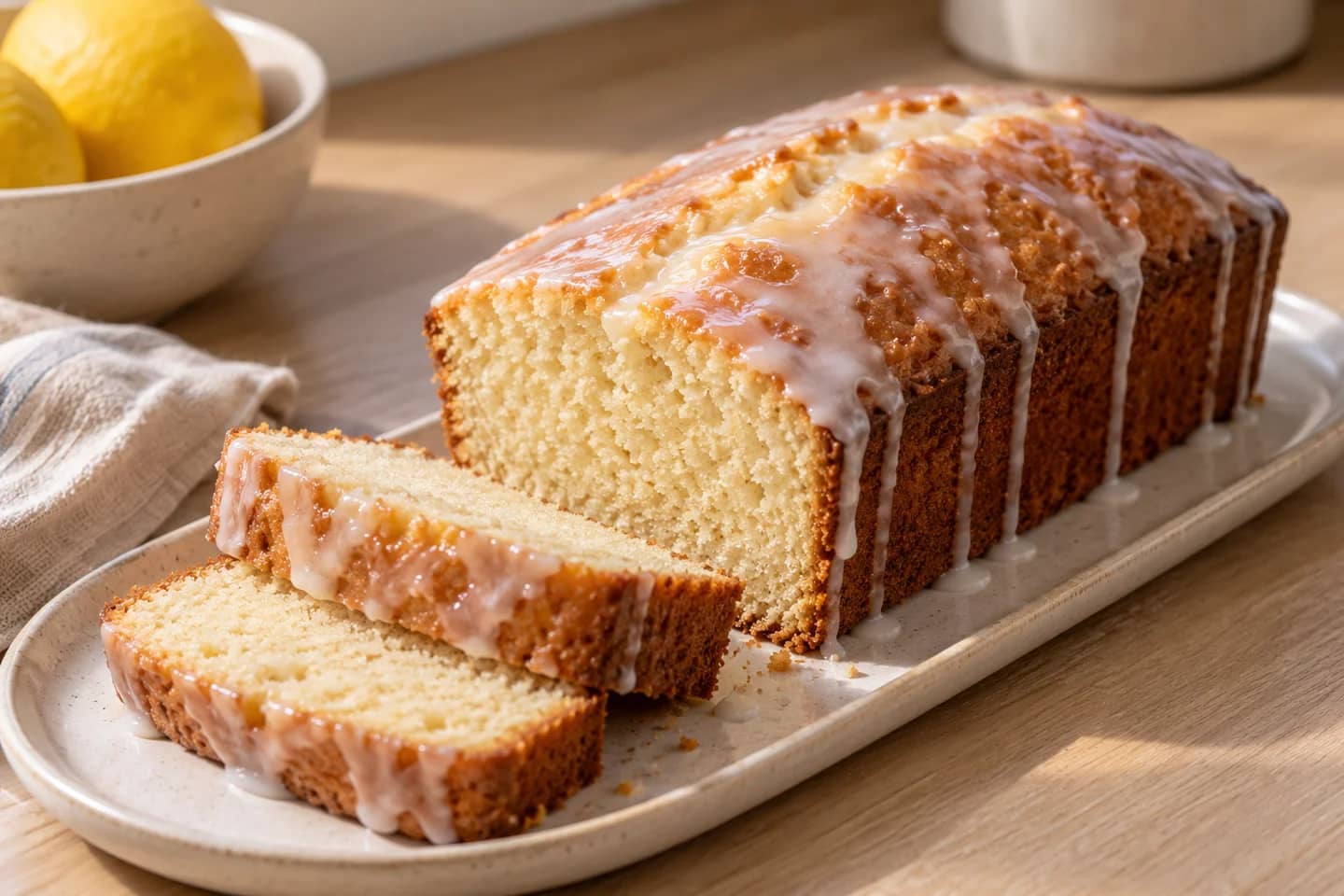 Vegan Lemon Loaf Cake