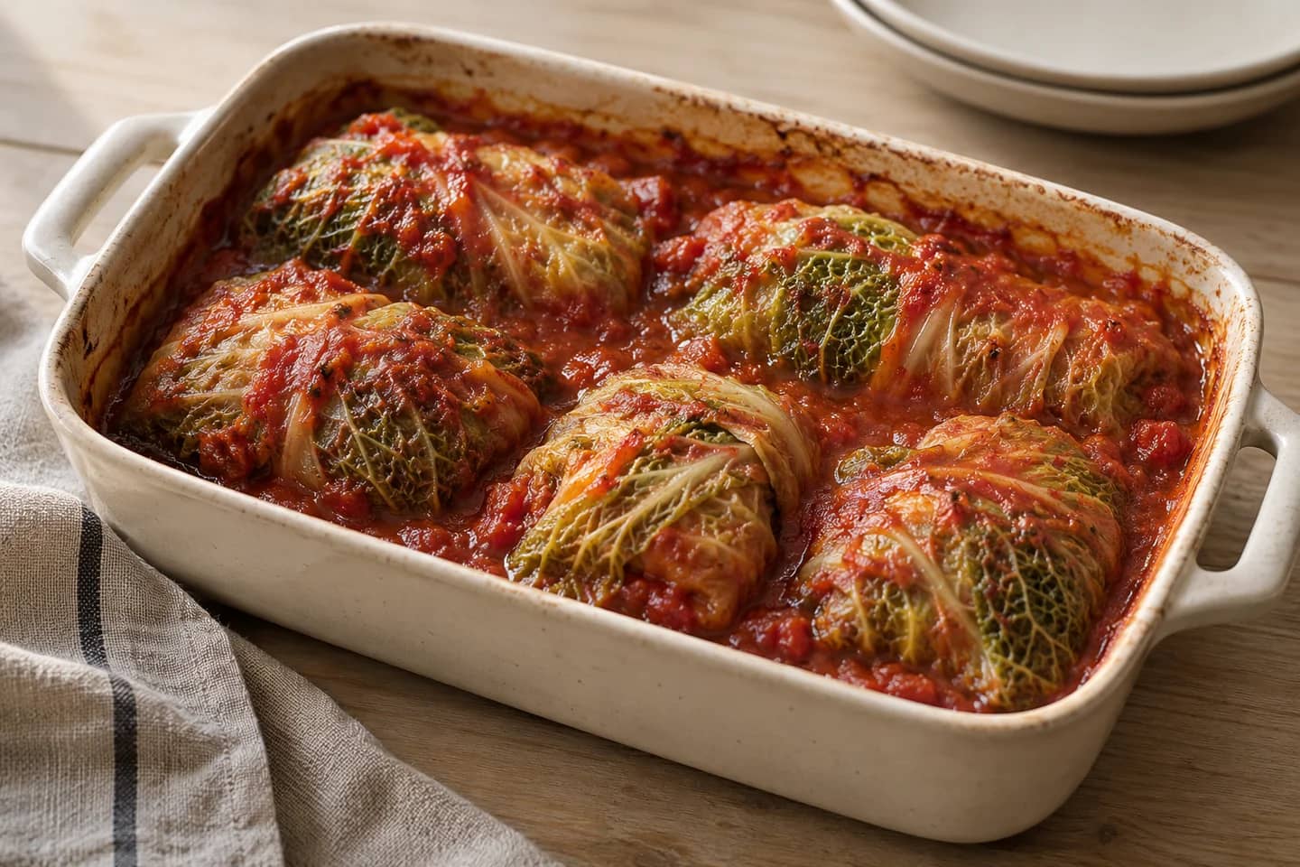 Vegetarian Stuffed Cabbage Rolls