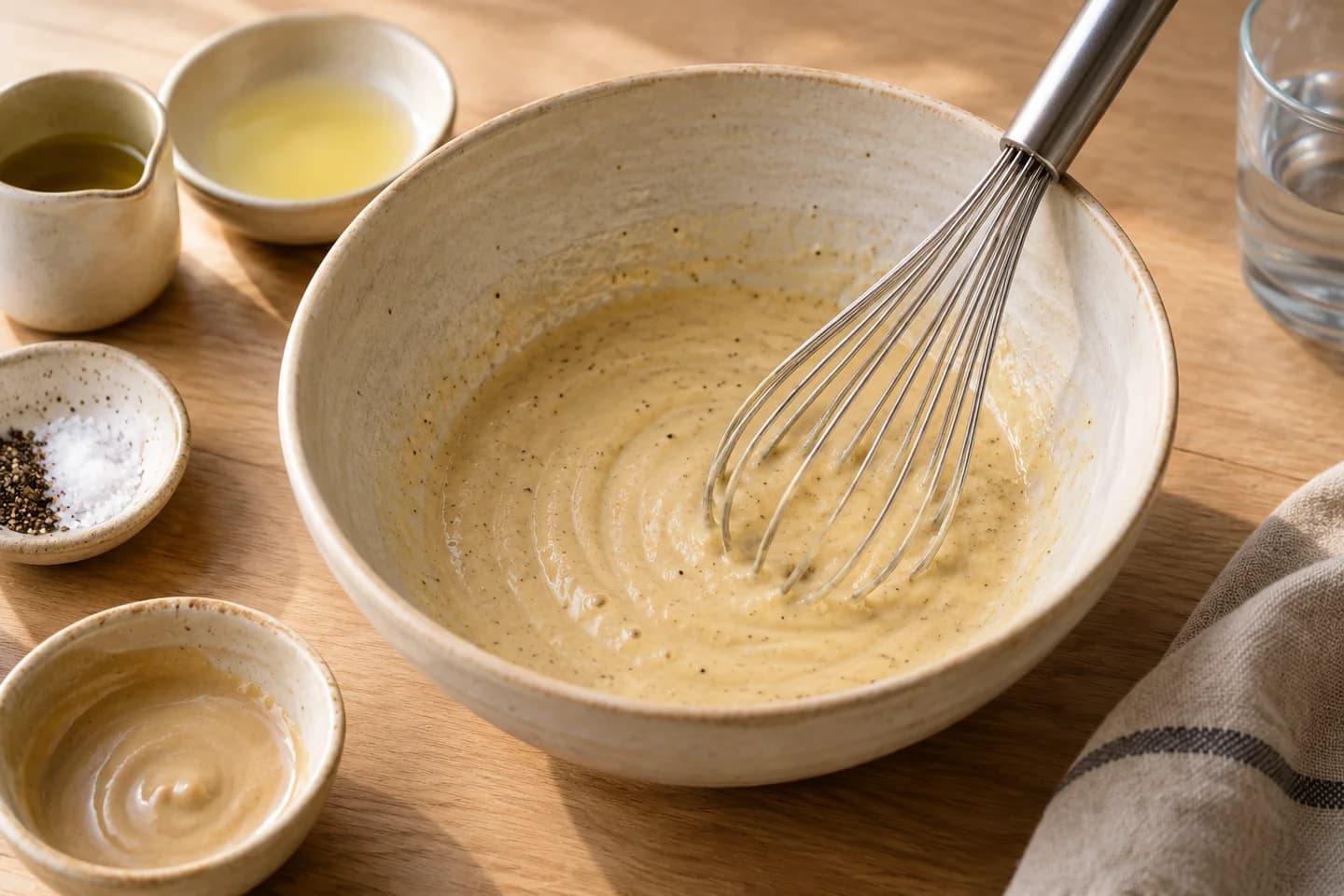 Warm Farro Roasted Carrot Salad: Whisk remaining oil, lemon juice, tahini, remaining salt, pepper and 40 ml water